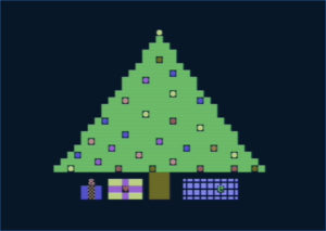 c64 christmas tree