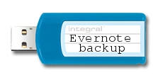 evernote backup