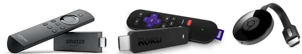 streaming sticks